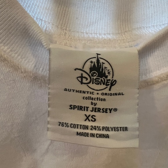 2020 Disney World Christmas White Cinderella Castle Snowflake Spirit Jersey - Picture 6 of 9